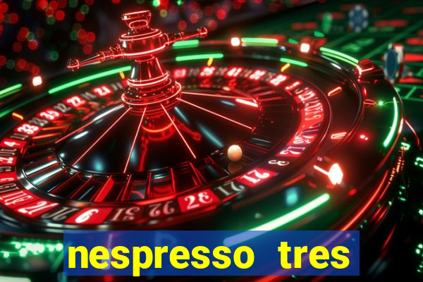 nespresso tres luzes piscando